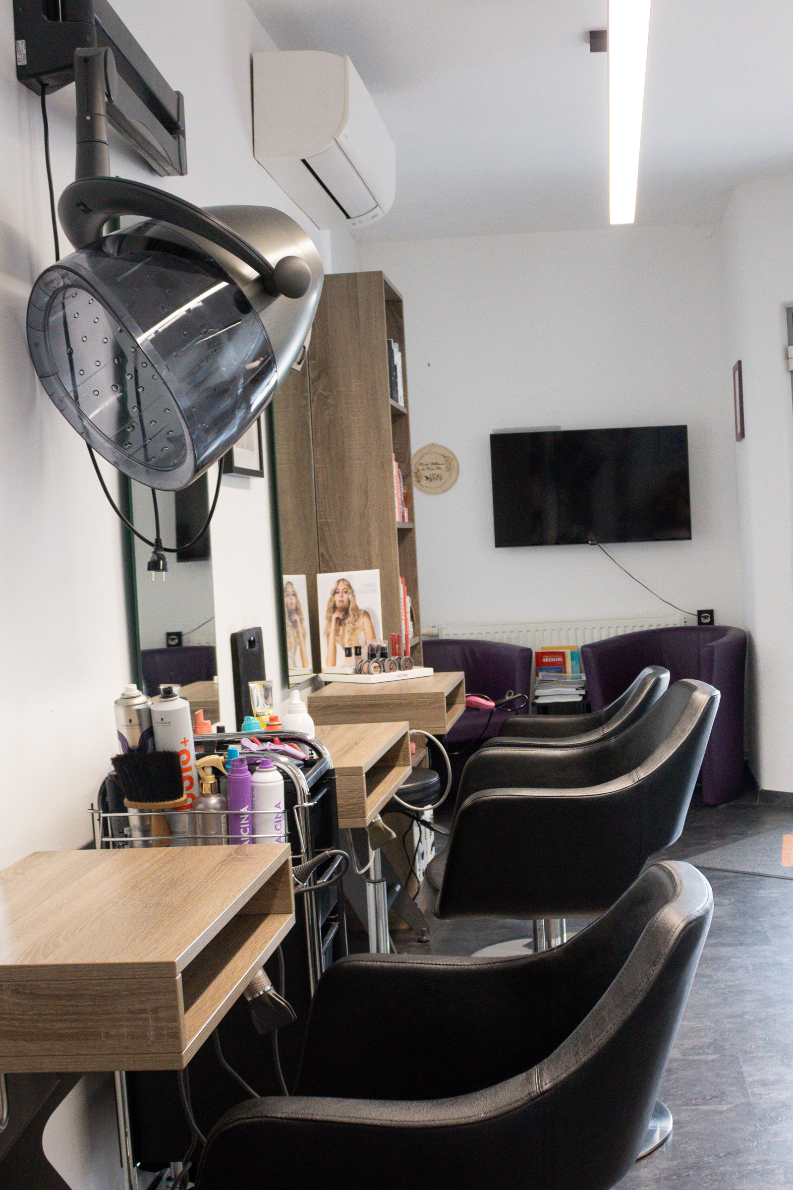 Studiofoto Friseurstuhl